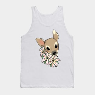 Deer Lily Tank Top